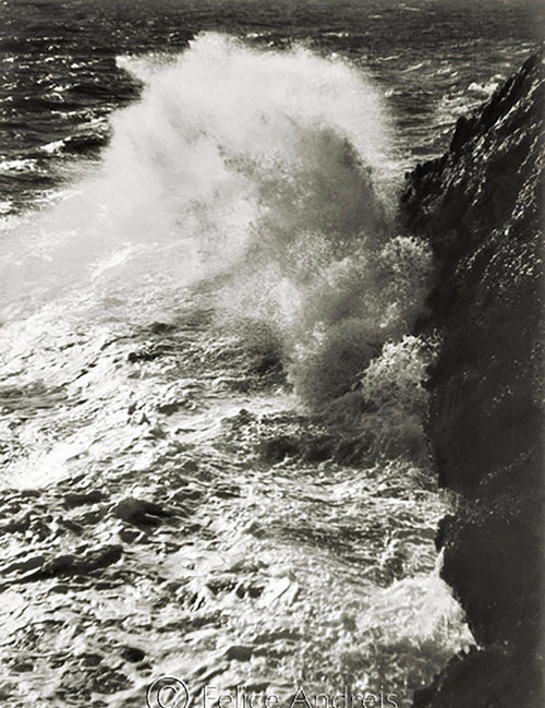 Mareggiata  Ansedonia, GR  1934