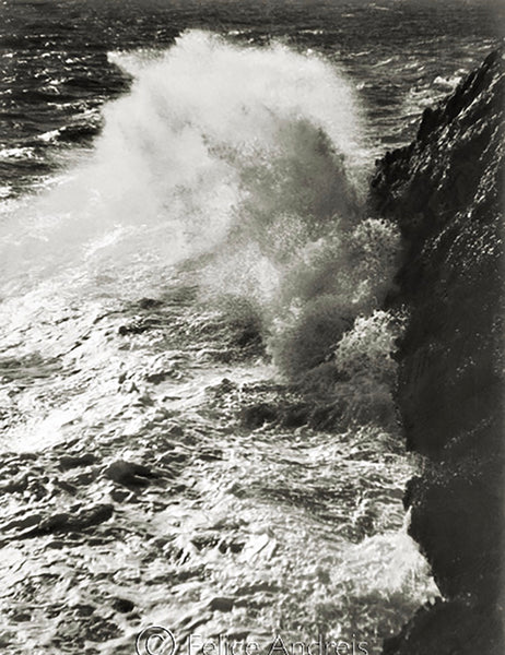 Mareggiata  Ansedonia, GR  1934