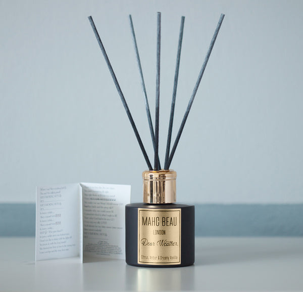 Dear Weather Luxury Room Diffuser (Lily, Iris, Dark Amber & Rose)