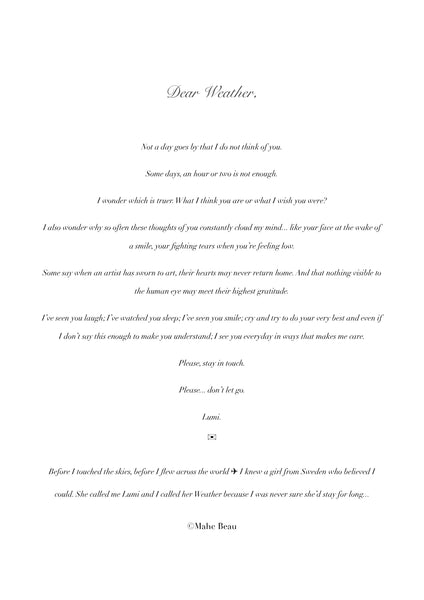 Dear Weather 300g Luxury