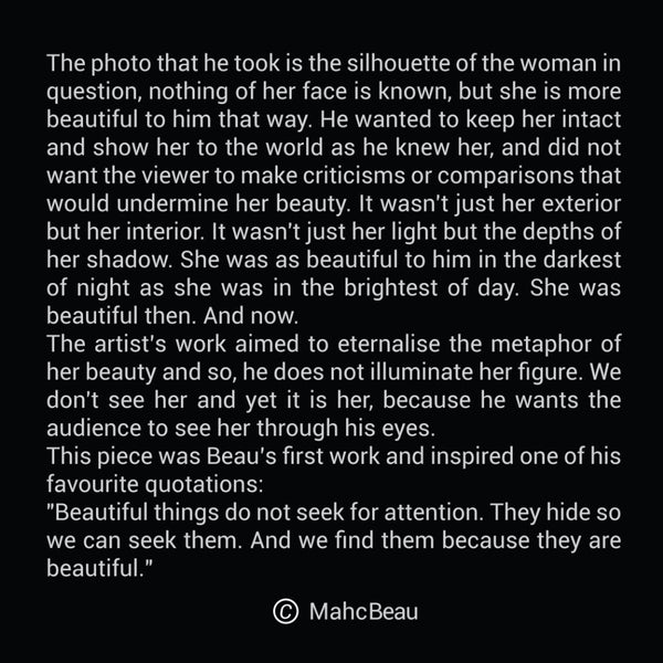 AOUD, MUSK, COFFEE & TOBACCO (LIMITED EDITION) SILHOUETTE OF A WOMAN 300G