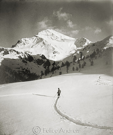 Gruppo dell'Ortler dal Passo dello Stelvio, Trentino Alto Adige  1931