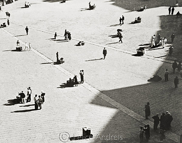 Siena Piazza del Campo 1934